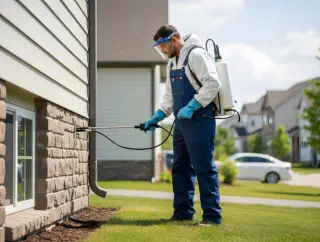 Submit a service request for home pest control or outdoor pest control
