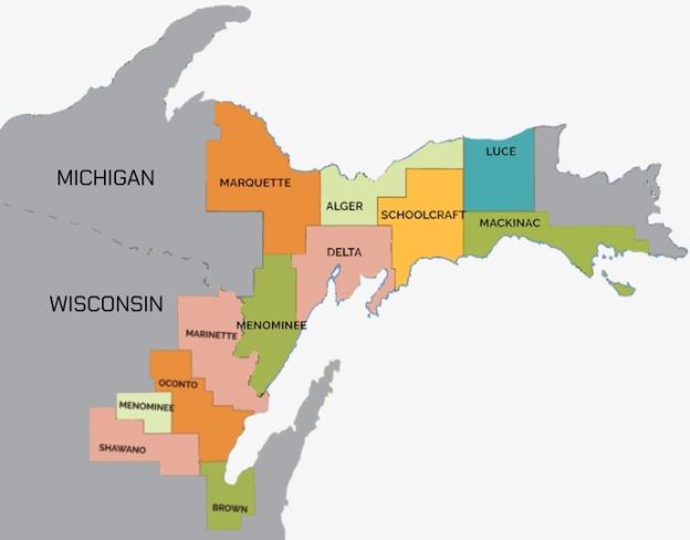 Service areas for bug problem solutions, pest control Dickinson County MI